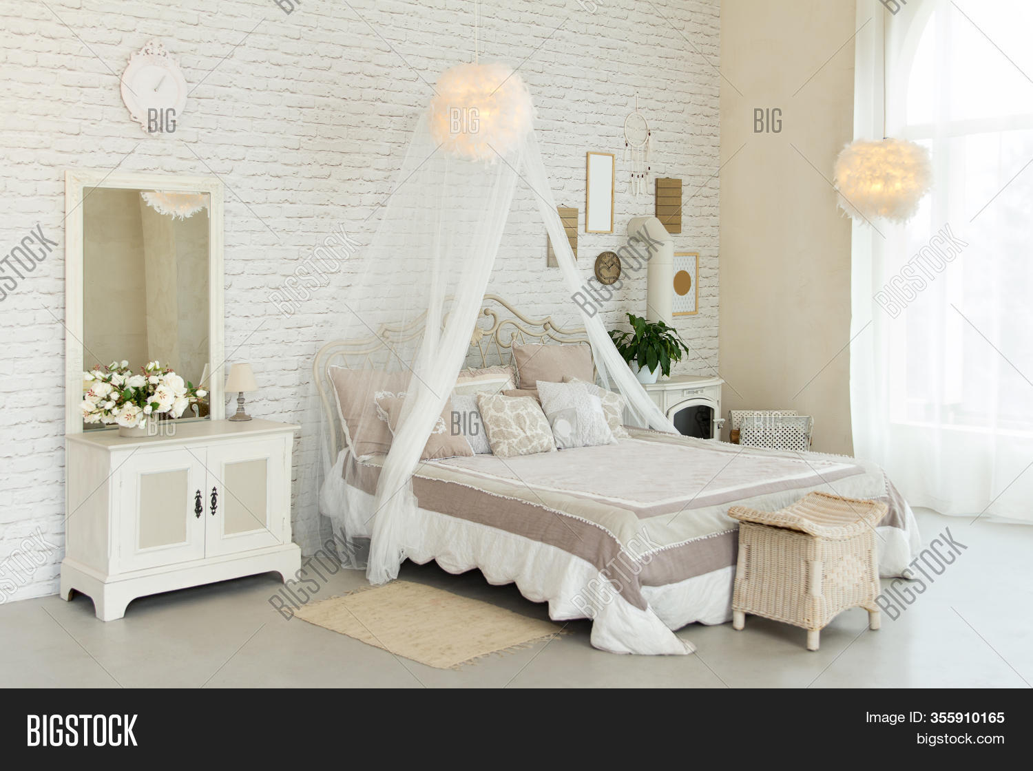 Gentle Bedroom Image Photo Free Trial Bigstock