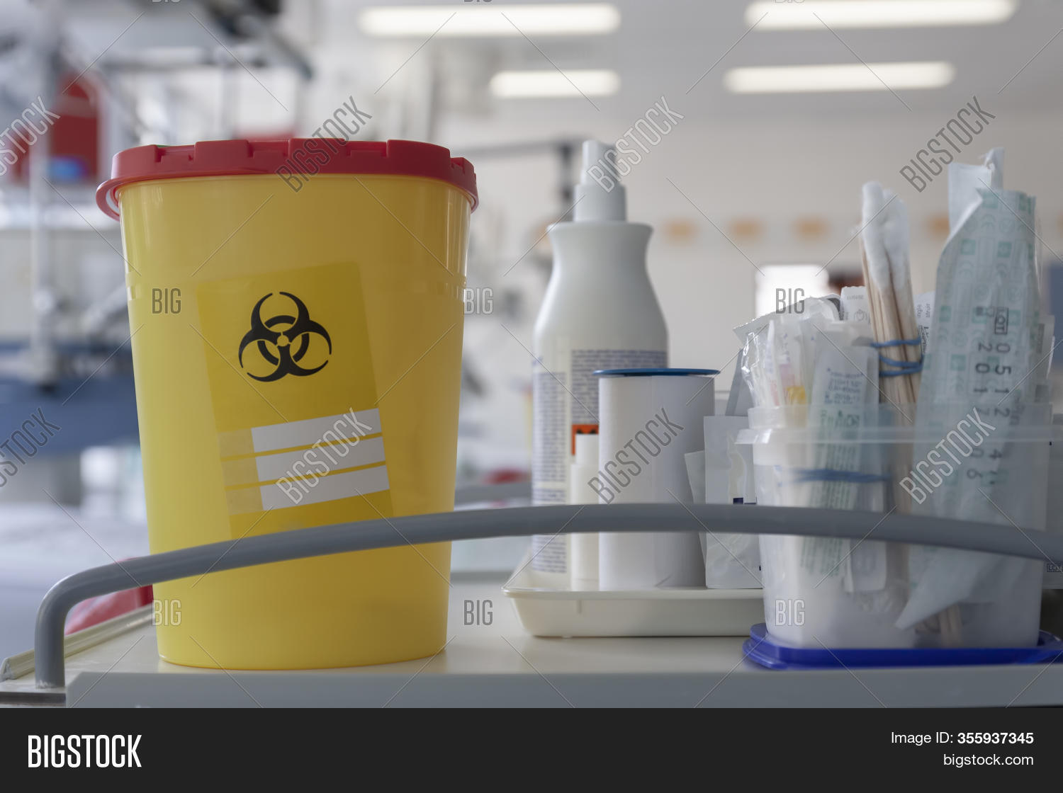 Bio Medical Waste Box Image & Photo (Free Trial) Bigstock