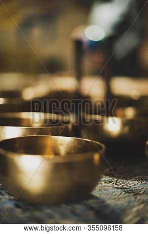 Oriental Musical Instruments Are On The Table