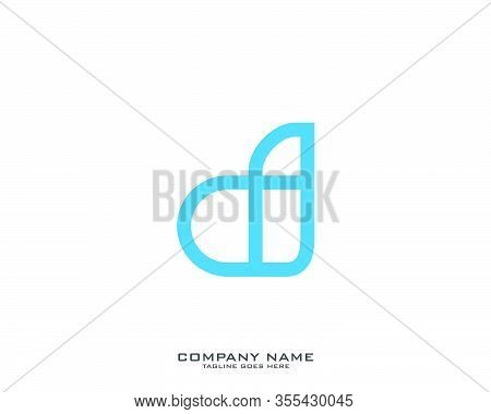 Letter D Logo Icon Design Template Elements