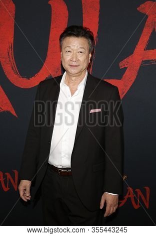 Tzi Ma at the World premiere of Disney's 'Mulan' held at the Dolby Theatre in Hollywood, USA on March 9, 2020.