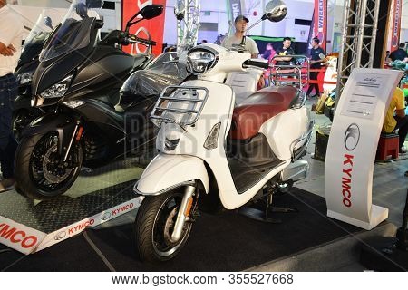 Pasig, Ph - Mar. 7: Kymco Motorcycle Display Booth At 2nd Ride Ph On March 7, 2020 In Pasig, Philipp