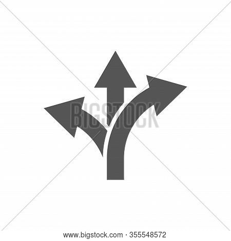 Way Vector Icon Illustration Design Template