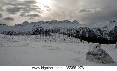 Early Winter Day At Sella Nevea
