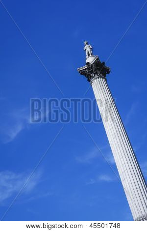 Nelsons sloupec Trafalgar Square London
