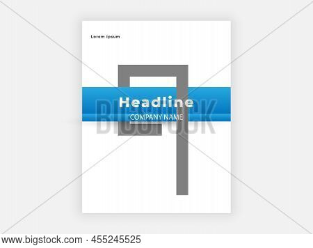 Printable Flyer Template. Business Flyer. Business Brochure Cover Design Annual Report And Company P