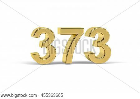 Golden 3d Number 373 Image & Photo (Free Trial) | Bigstock