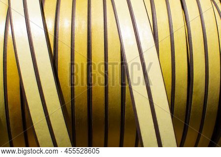 A Roll Of Double-sided Sticky Tape. The Assortment Of The Construction Store