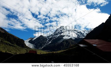 Pindari gletscher, Himalaya, Indien