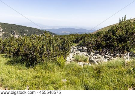 Landscape Of Rila Mountain Near The Scary Lake, Bulgaria