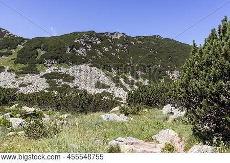 Landscape Of Rila Mountain Near The Scary Lake, Bulgaria
