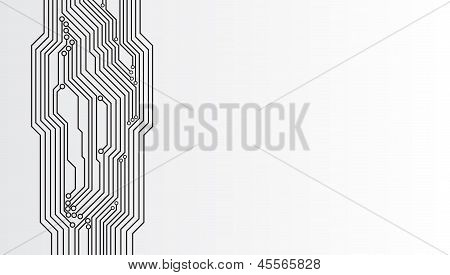 Circuit board background