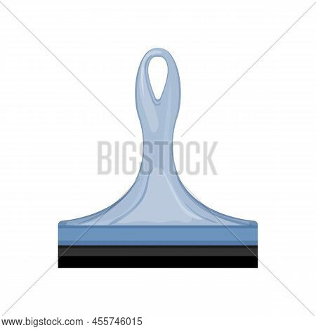 Clean Squeegee Glass Color Icon Vector. Clean Squeegee Glass Sign. Isolated Symbol Illustration