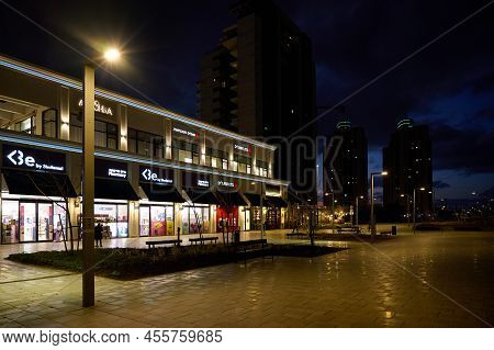 Netanya, Israel - March 9, 2022: Modern High-rises In Netanya. Ir Yamim Is The New Development Build