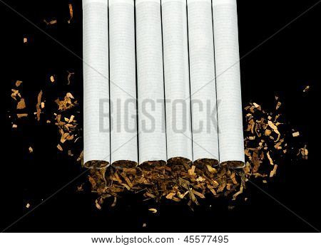 Disposées en Cigarettes de rang A