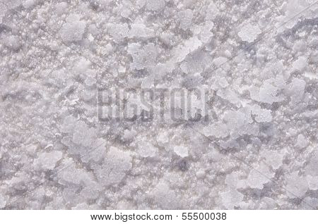 Salt Crystals Close Up