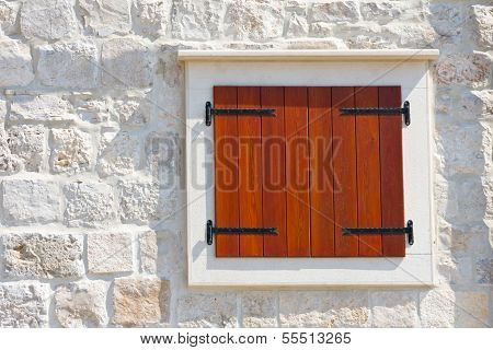 Windows And Shutters, Maslinica, Solta Island, Croatia