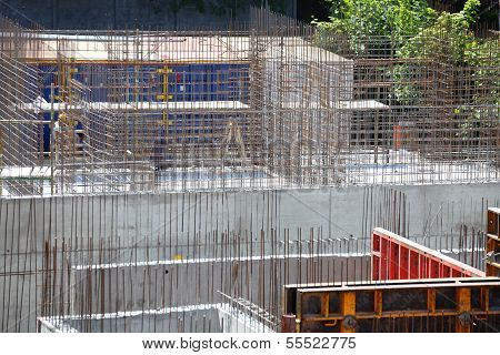 Scaffolding, Construction Site