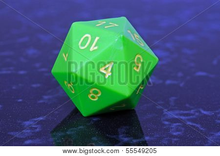 Twenty sided dice.