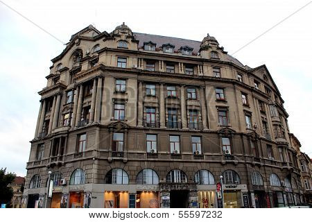 Wall Of Old Architectural Ensemble In Lviv City