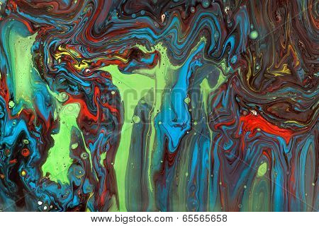Marbled Paper Technique