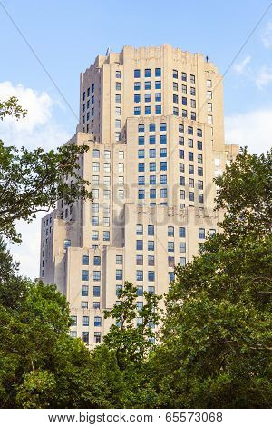 High Older Brick Buildings In New York