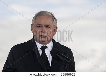 Jaroslaw Kaczynski  Former Prime Minister Of Poland