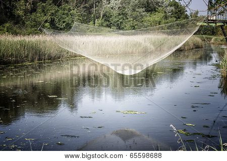 Fishing Hut On The Lagoon