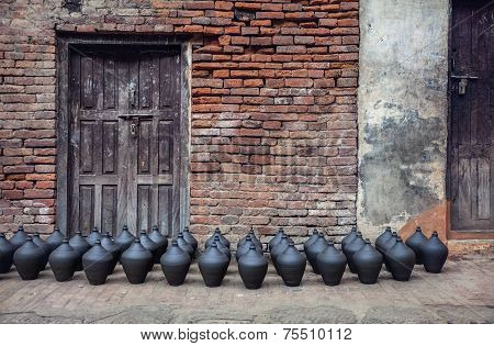 Pottery Square In Bhaktapur