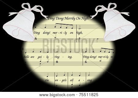 Christmas Carol and bells.