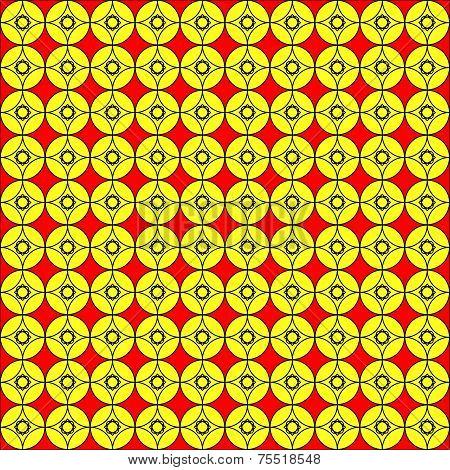 Seamless Retro Pattern - Illustration