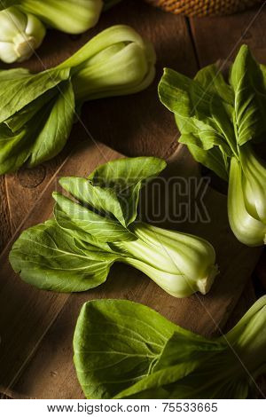Raw Organic Baby Bok Choy