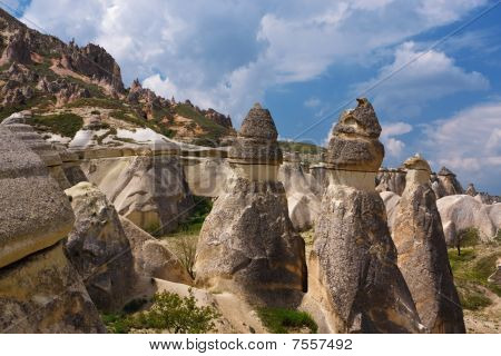 Cappadocia. Fantastic maisema