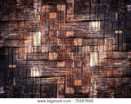 The Grunge Bamboo Texture Background