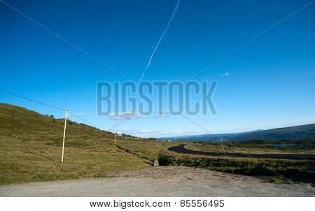 Mountain Plateau Valdresflye, Jotunheimen, Norway