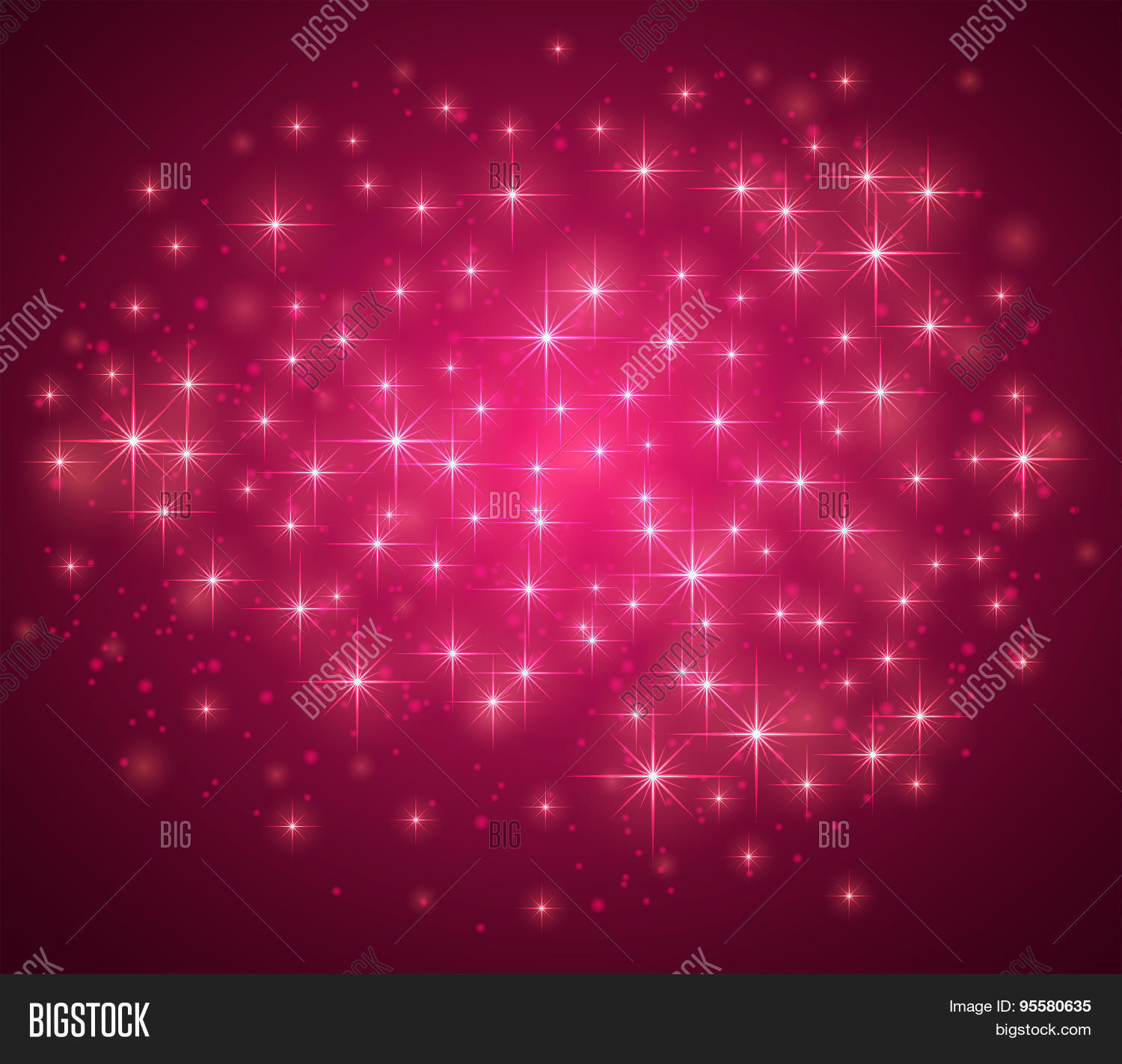 Pink Magic Background Vector & Photo (Free Trial) Bigstock