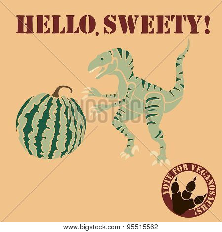 vegetarian dinosaur