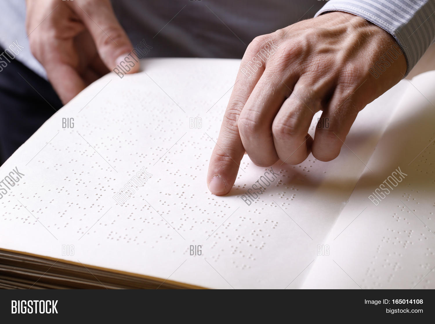 Blind Person Touching Image & Photo (Free Trial) Bigstock