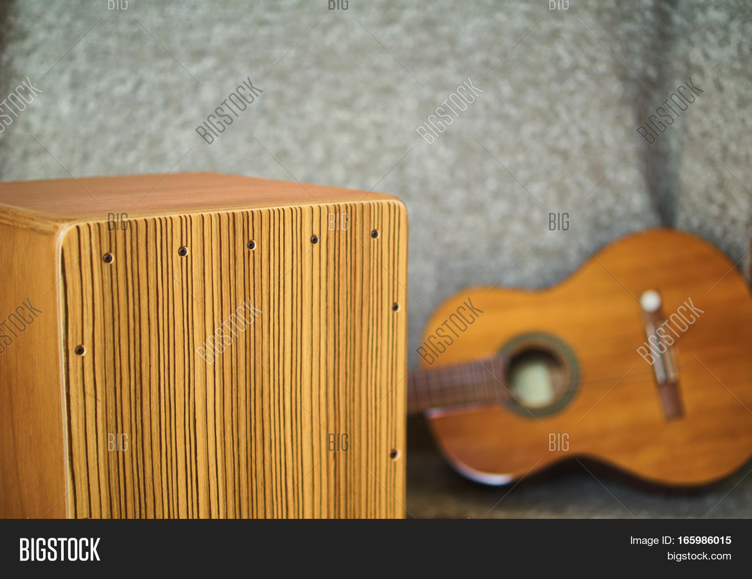Cajon Guitar. Super Image & Photo (Free Trial) Bigstock