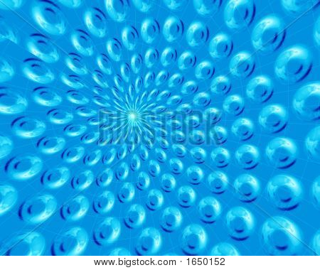 Abstractie Blue Fantasy