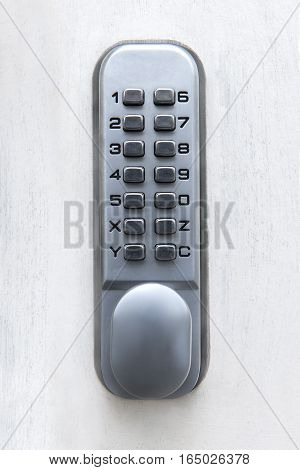 Keyless Digital Machinery Lock. Mechanical Digital Door Lock.