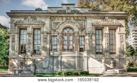 Istanbul, Turkey - September 29, 2012: Ihlamur Palace (Turkish: Ihlamur Kasri), is a former imperial Ottoman summer palace located in Istanbul, Turkey. It was constructed during the reign of Sultan Abdulmecid I (1839-1860).