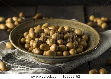 Homemade Brown Japanese Peanuts