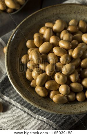 Homemade Brown Japanese Peanuts