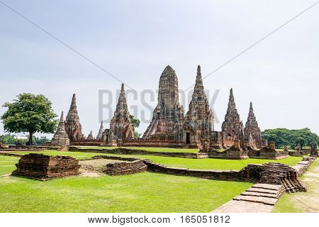 Wat Chaiwatthanaram Ancient Buddhist Temple