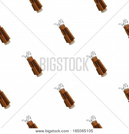 Golf icon cartoon. Single sport icon from the big fitness, healthy, workout cartoon. - stock vector