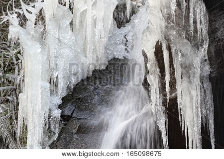 The Frozen Waterfall - Conca Della Campania