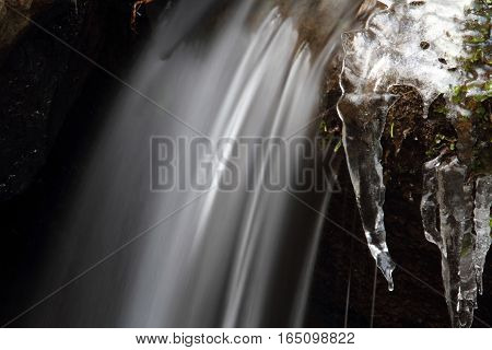 The Frozen Waterfall - Conca Della Campania