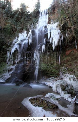 The Frozen Waterfall - Conca Della Campania