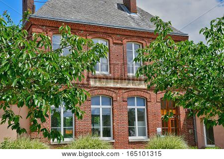 Sahurs France - june 22 2016 : the girl school